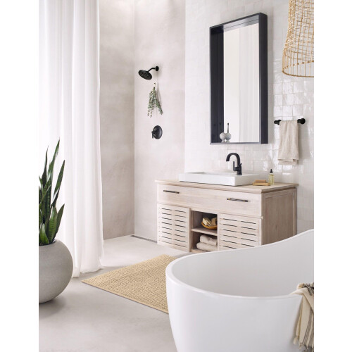 Kit de Ducha Moen Doux Negro Mate Posi-Temp, Válvula Requerida, TS2202BL 2