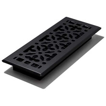 Dekorcis rcsok AGH412-BLK gtikus padlregiszter 4x12 hvelyk texturlt fekete