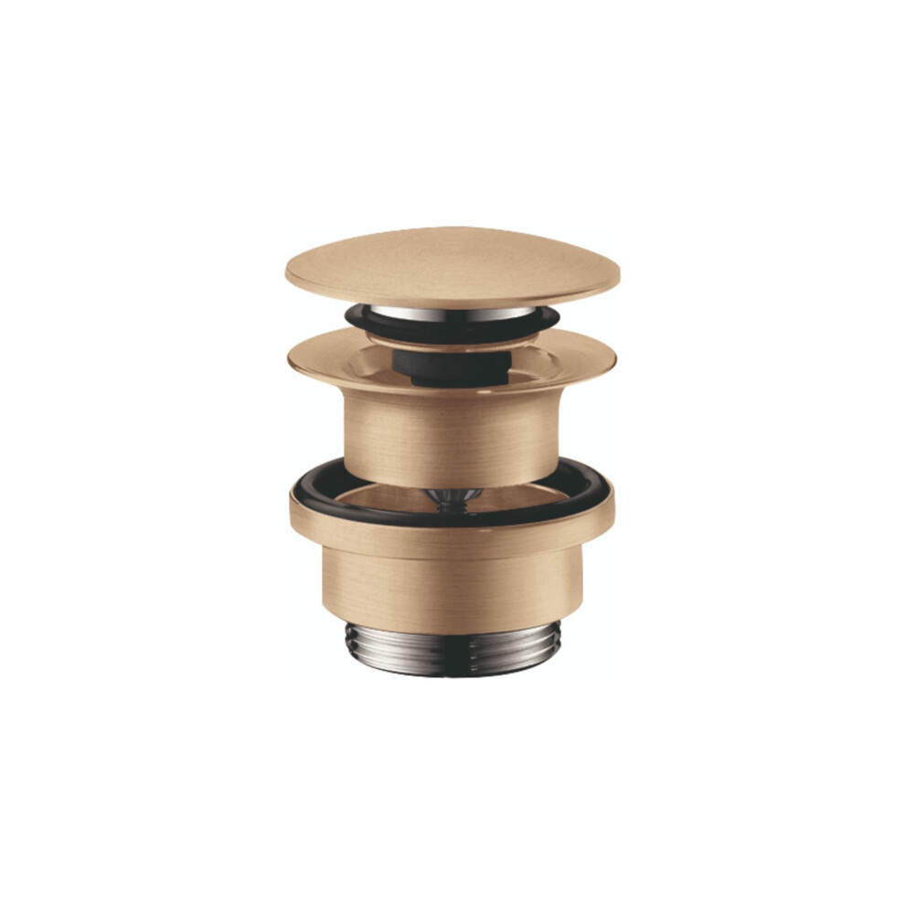 hansgrohe  Push-Open Replacement 3-inch Brushed Bronze  50100141 Sink Drain