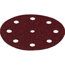 Festool 499102 P60 Grit Rubin 2 Abrasives for RO 125/ETS 125 Sander 10-Pack