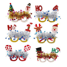 (As show, One size) Christmas glasses, 6 pieces, creative, funny, for party decoration