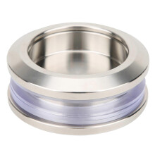 (As show, One size) Sliding Shower Glass Door Stainless Steel Round Handle Wood Door Pull Knob for Home Bathroom