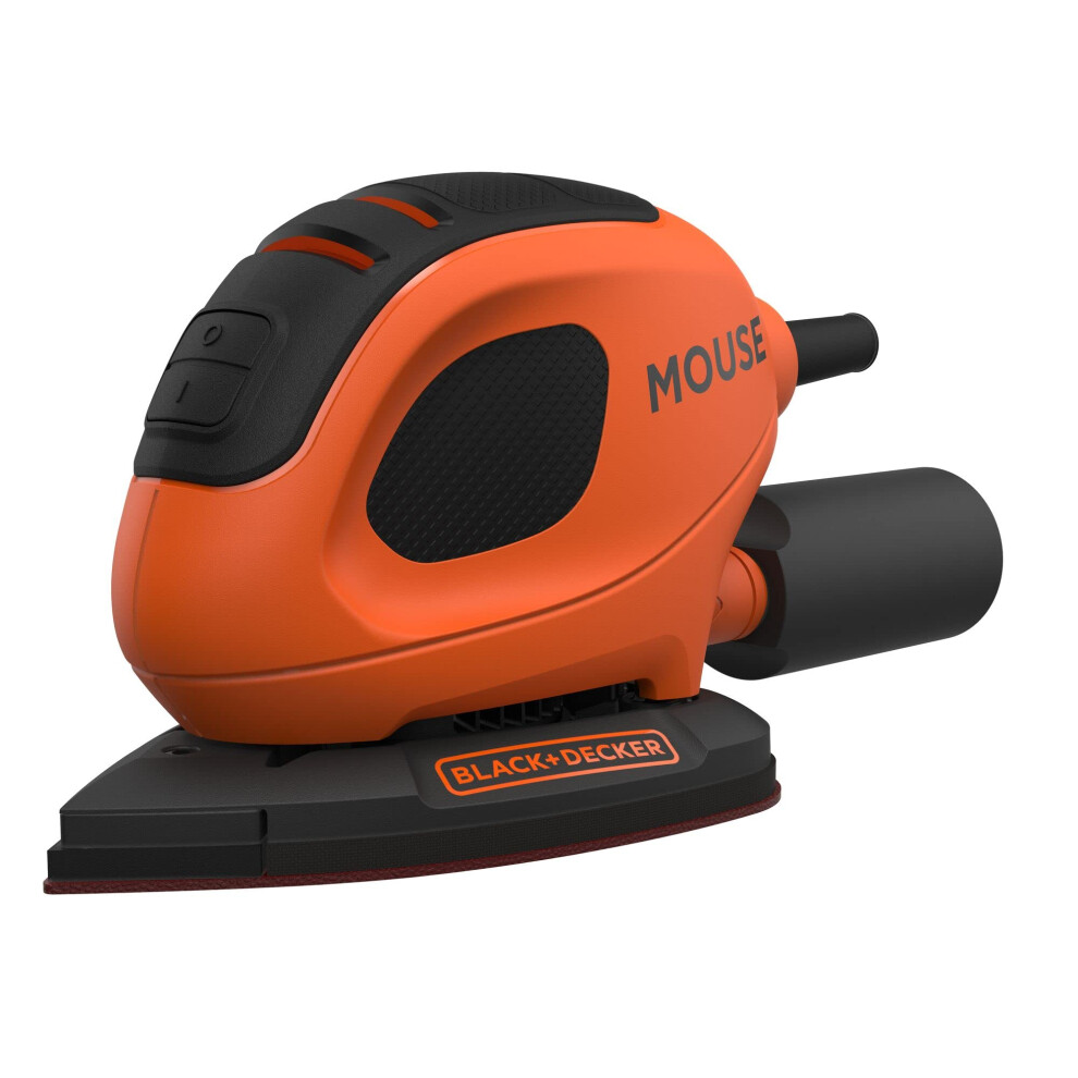 Black + Decker Black +Decker Bew230bc-Qs Bew230bc-Qs-Lijadora Mouse 55W Con 15 Accesorios Y Bolsa