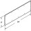Prime-Line MP4704, 6 in. x 34 Kickplate, Ottone Massiccio Lucido 2