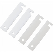 4PCS WE3M51 WE3M52 Clothes Dryer Teflon and Nylon Drum Bearing Slide Replacement Kit