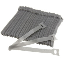 SING F LTD 100 db jrafelhasznlhat szrke llthat kbel Tidy pntktok Tidy Wrap horoghurok