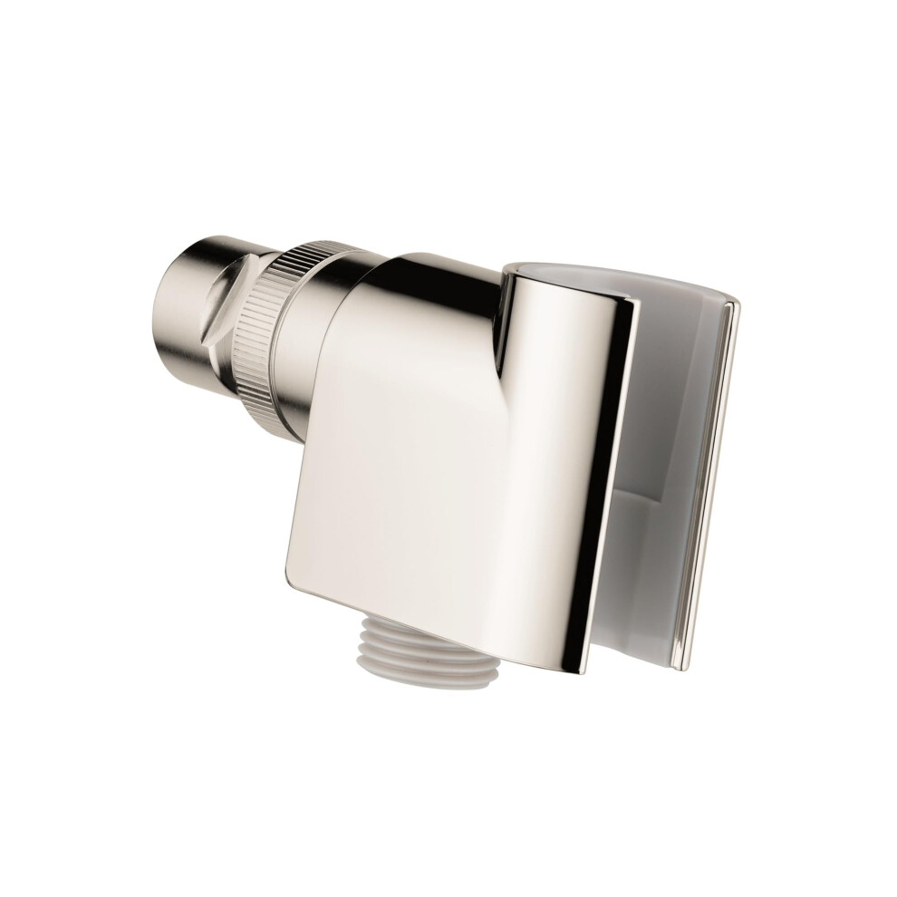 hansgrohe Easy Install Handheld Shower Head HolderModern in Polished Nickel  04580830