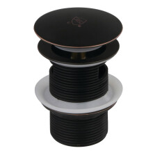 Kingston Brass VTDESHOENB Trimscape Scarico per vasca da bagno in bronzo di Napoli 2,75 x 2,75 x 3,06