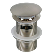 Kingston Brass VTDESHOEBN Trimscape Tub Drain Shoe Brushed Nickel 2.75 x 2.75 x 3.06