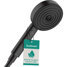 Hansgrohe Pulsify Hand Shower 10 5 cm 3 Jet Types Activation ecosmartsmart matt Black