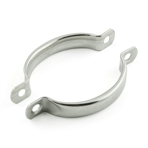 PZRT 2pcs 78mm Stainless Steel Door Handle Cabinet Drawer Hardware Solid Handles Pulls 2