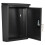 ARCHITECTURAL MAILBOXES 2580B-10 Chelsea Black Locking Wall Mount Mailbox Medium Black 4