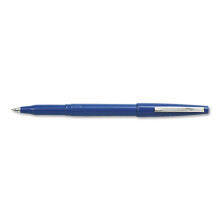 Pentel Rolling Writer Roller Ball Capped Pen Blue Ink Medium Point Dozen DZ - PENR100C