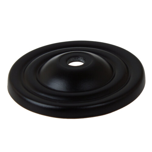 GlideRite Hardware 5061-MB-50 Λεπτές Στρογγυλές Πλάκες Πίσω από Ντουλάπια, 50 Τμχ, 1.5", Ματ Μαύρο 1