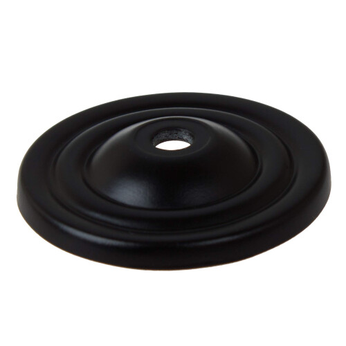 GlideRite Hardware 5061-MB-50 Λεπτές Στρογγυλές Πλάκες Πίσω από Ντουλάπια, 50 Τμχ, 1.5", Ματ Μαύρο 2