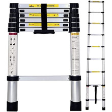 TTT Telescopic Aluminium Multi-Purpose Portable Folding Extendable Ladder - 3.2 m  TLV-AM-TL32