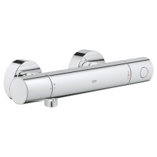 Grohe Grohtherm 1000 Cosmopolitan 3/4-inch Thermostat Shower Mixer with S-Union - Chrome Finish