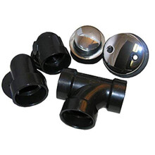 LASCO 03-4941 1-1/2 ABS SUGGERIMENTO SPIETTO SECIFICATO TAGNO SCUPATO E OGRENO MASSEMICO CHROME