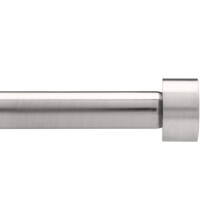Umbra Cappa, ” Adjustable Curtain Rod for Windows - 36 to 72” Drapery Rod, Nickel (244993-411-REM)