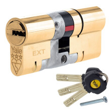 Yale B-YS3-3535N Anti-Snap 3 Star Euro Double Cylinder  High Security  35:35 (70mm)  Nickel Finish