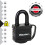 Master Lock Master Lock 7804EURD Masterlock Laminated Weatherproof Padlock-Black  40 mm  7 8 cm x 4 cm x 2 9 cm 4