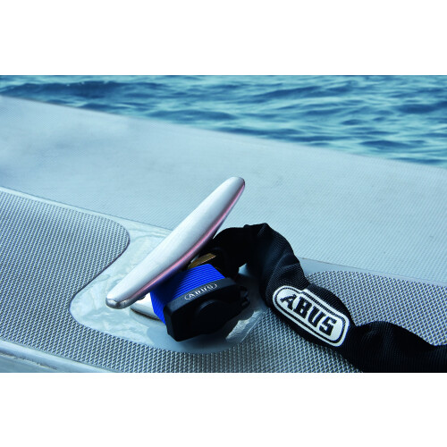 Abus ABUS 70IB/45 KD Solid mässing Weatherproof Padlock Keyed Different med rostfritt stål Shackle Blue 2