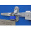 Abus ABUS 70IB/45 KD Solid mässing Weatherproof Padlock Keyed Different med rostfritt stål Shackle Blue 4