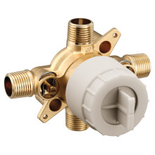 Moen M-CORE 4 Port Tub and Shower Pre-Fabricated Mixing Valve with CC/IPS Connections and Stops U140CIS