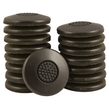 SoftTouch 1 1/2 """" Padrinhas de pin   a de auto -bala - Protect Surfaces Mantenha os m   veis no lugar Brown (16 pacote)