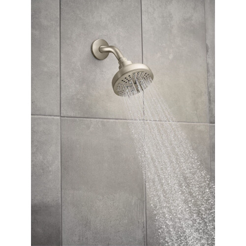 Moen Brushed Nickel Hydro Energetix Eight-Function Showerhead with Standard 5"""" Diameter Spray Head 200W0SRN 1