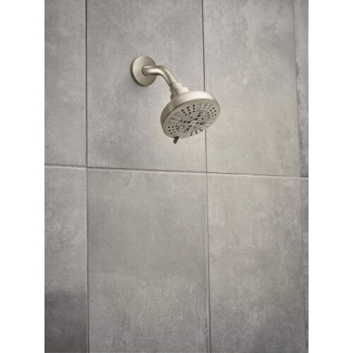 Moen Brushed Nickel Hydro Energetix Eight-Function Showerhead with Standard 5"""" Diameter Spray Head 200W0SRN 2