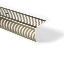 M-D Building Products 43878 M-D Flutade Trappkant, 36 in L X 1-1/8 in H, Aluminium, Pewter, Förpackning av 1, 3 Fot