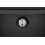 Cassette per posta architettoniche Parkside Galvanized Blocking Wall Monte Mailbox 2576B-10 Black Medium Capacity 4