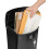 Cassette per posta architettoniche Parkside Galvanized Blocking Wall Monte Mailbox 2576B-10 Black Medium Capacity 3