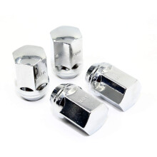 Zestaw 20 nakretek Veritek 14x1,5 mm Chrome 7/8 22 mm Hex Duplex Acorn OEM Style 1,5 cala 38,5 mm z koncσwka do kσl fabrycznych