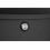 Architectural Mailboxes Princeton Galvanized Steel Locking Wall Mount Mailbox 2572B-10 Black Medium Capacity 4