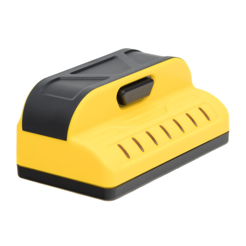 Franklin Sensors 710 Professionele noppenzoeker met 13 sensoren voor de hoogste nauwkeurigheid, detecteert hout- en metalen noppen met ongelooflijke snelheid, geel