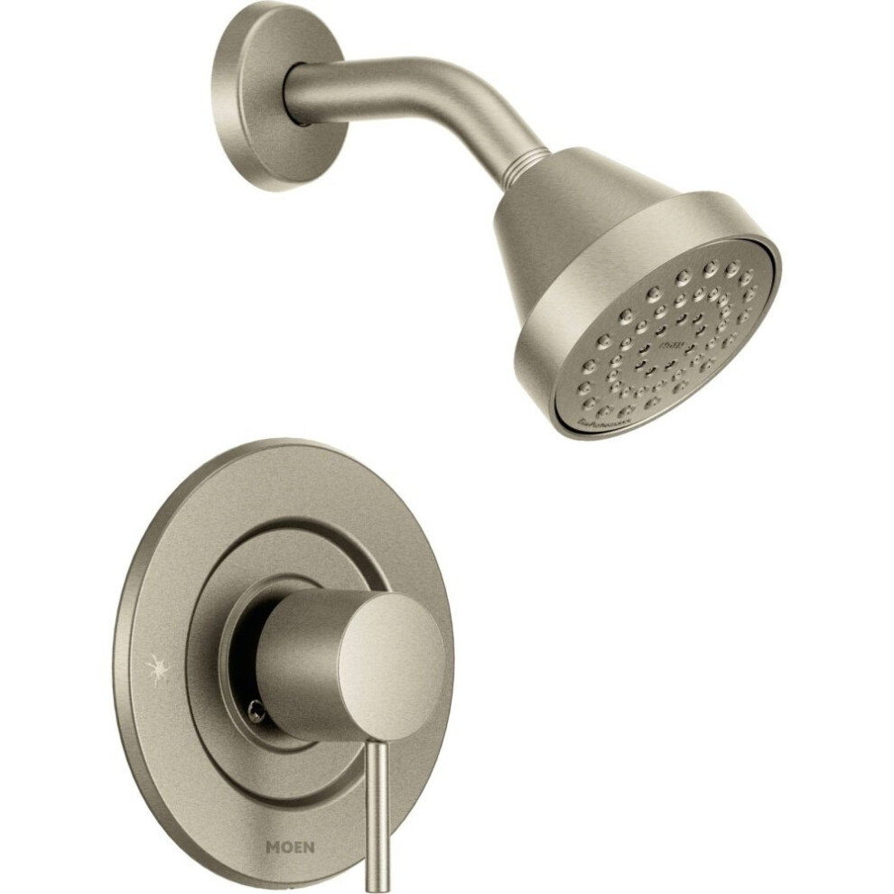 Photos - Other Bathroom Accessories Moen Align Brushed Nickel Posi-Temp Pressure Balancing Eco-Performance Modern Shower Trim Kit Valve Required T2192EPBN T2192 