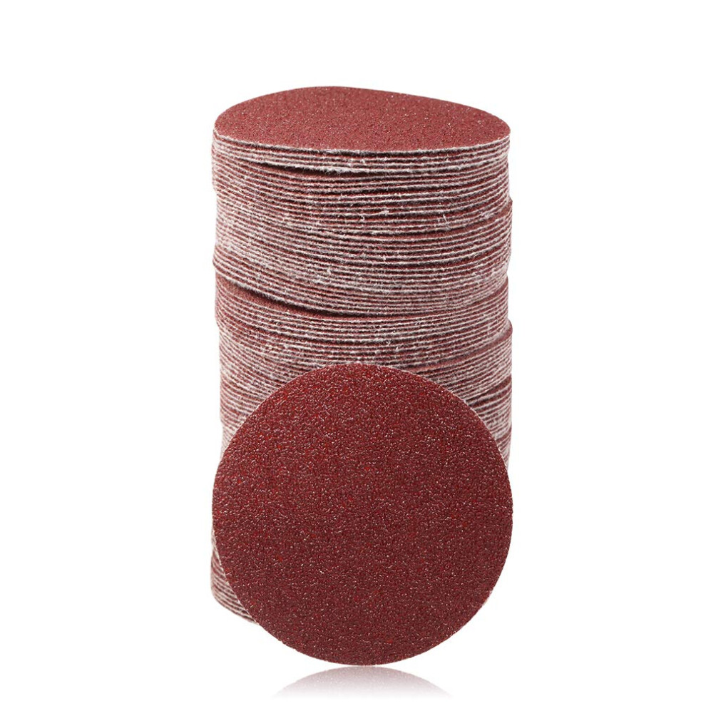 Speedwox 100Pcs Sanding Discs 3 Inch Sandpaper 60 Grit Hook And Loop Sanding Discs For Drill Grinder Rotary Tools No Hole 764595456900