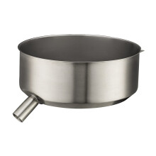 Waring Commercial Stainless Steel Bowl Spare or Replacement Bowl for The Waring Commercial WJX80 Juice Extractor Silver