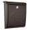 Architectural Mailboxes Bordeaux Galvanized Steel Locking Wall Mount Mailbox 2697RZ-10 Rubbed Bronze Medium Capacity 1