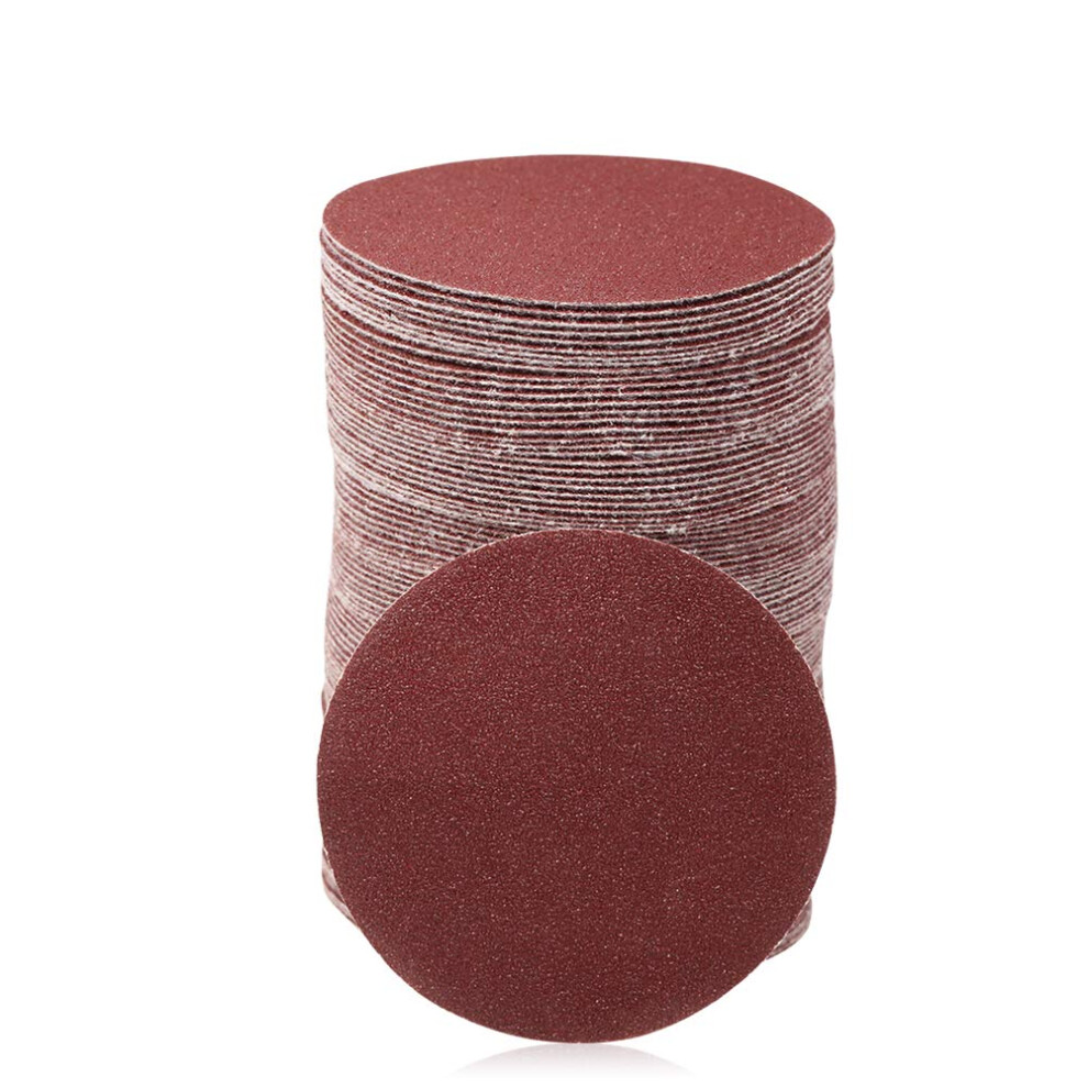 Speedwox 100Pcs Sanding Discs 3 Inch Sandpaper 100 Grit Hook And Loop Sanding Discs For Drill Grinder Rotary Tools No Hole 764595456924