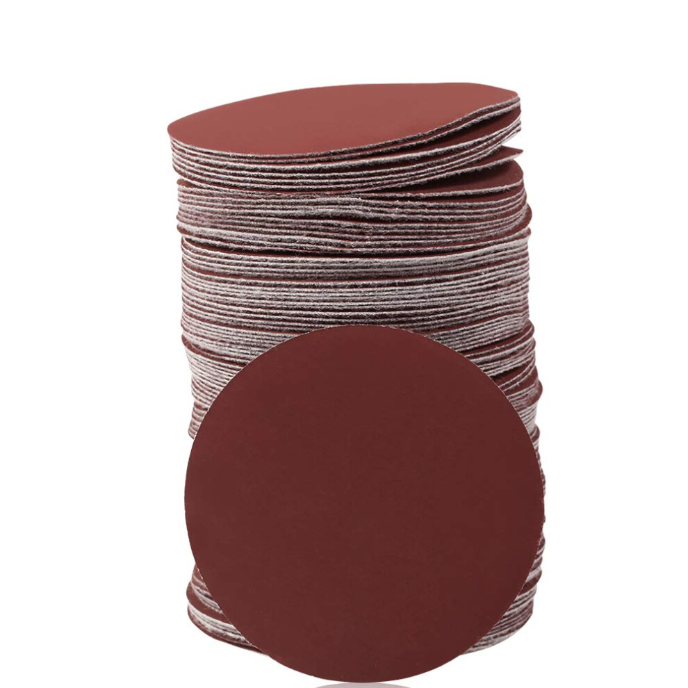 Speedwox 100Pcs Sanding Discs 3 Inch Sandpaper 1500 Grit Hook And Loop Sanding Discs For Drill Grinder Rotary Tools No Hole 764595457037