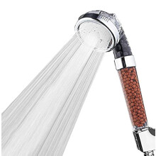 VnSely Duschkopf Hochdruck Wasser spart abnehmbar 3 Modus Funktion gefilterte Handheld -Duschkopf fr trockenes Haar und Haut Spa