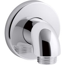 Kohler 22172-CP Purist Stillness Wandmontageversorgung Ellbogen mit Scheckventil fr Handhow Schlauch Handheld Dusch Ellbogen Poliertes Chrom