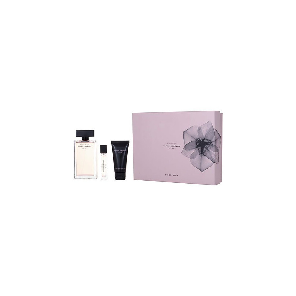 NARcISO RODRIgUEZ MUSc NOIR by Narciso Rodriguez EAU DE PARFUM SPRAY 34 OZ & BODY LOTION 17 OZ & EAU DE PARFUM 033 OZ MINI(D0102H5XS3X)