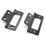 SDTC Tech 4-Pack Dobradiças Sem Mortasa para Móveis, 2 x 0.9 Pol., Preto 3