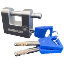 MagmausA RTL50 Heavy Duty Lock for Shipping container - Weatherproof] - Secure Outdoor Lock for Storage Unit  gate  Shed  Fence  Door - 3 Keys