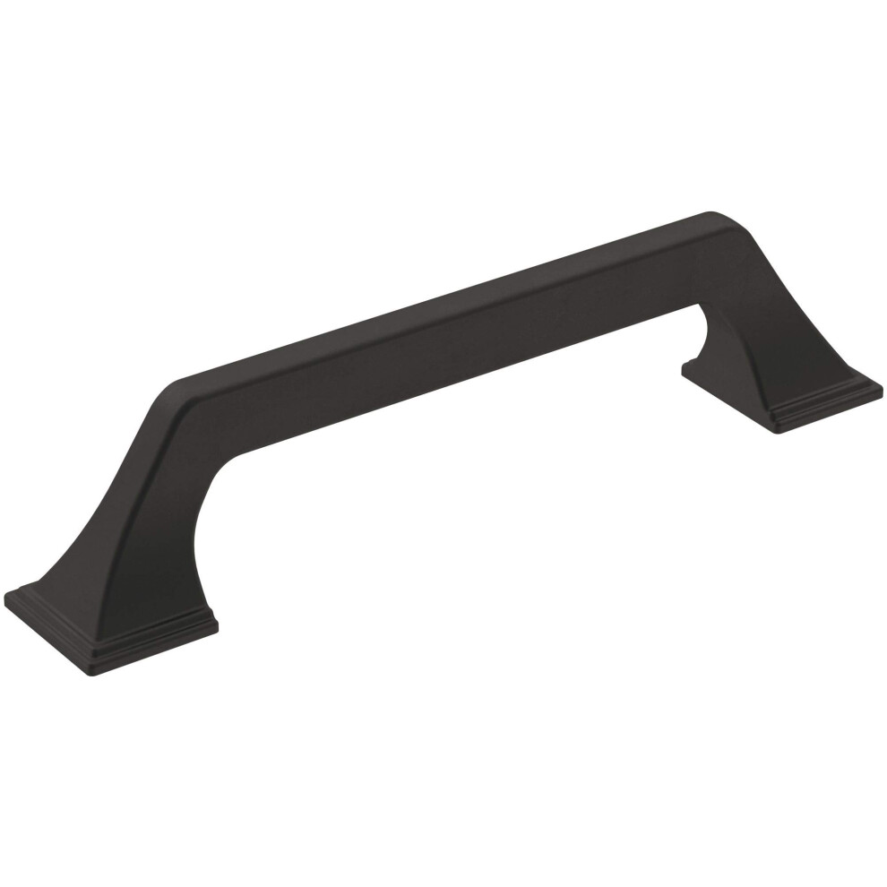 Photos - Other for Repair Amerock | Cabinet Pull | Matte Black | 5-1/16 inch Center-to-Center | Exceed | 1 Pack | Drawer Pull | Cabinet Handl(128 mm)