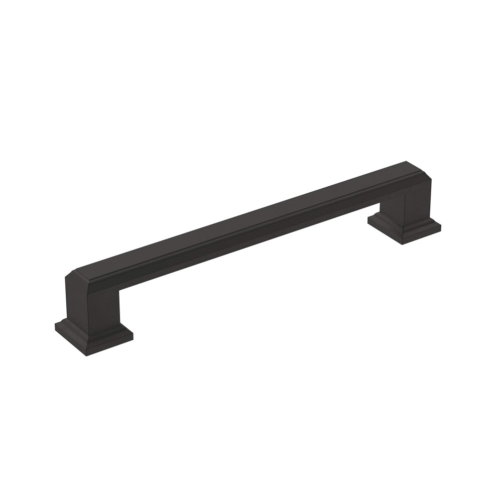 Photos - Other for Repair Amerock | Cabinet Pull | Matte Black | 5-1/16 inch  Center-to-Center | Appoint | 1 Pack | Drawer Pull | Cabinet Hand(128 mm)